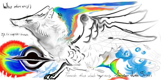 [ What then am [ i ] if [ i ] aspire in vain; Towards that which [ my ] every sense doth strain ] - Faust (Swanwick Translation)